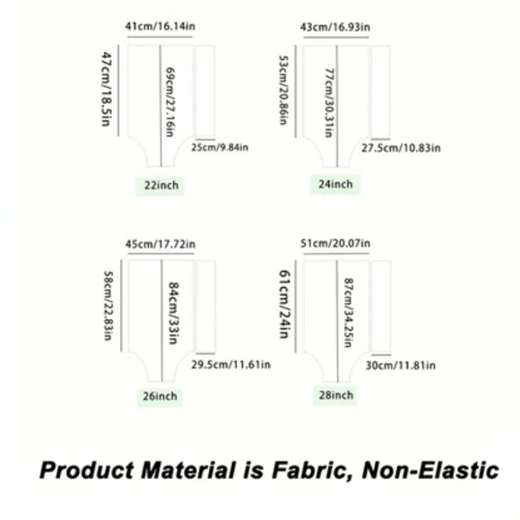 Luggage Protector / Suitcase Cover / Slip-On / NWT - Black - Various Sizes - Picture 7 of 9